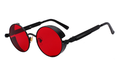 Austin Powers Vintage Round Metal Frame Sunglasses - Amazhona 