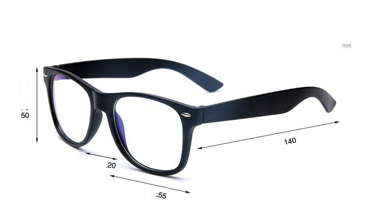 Retro Infinity Flat Light Anti Blue Glasses - Amazhona 