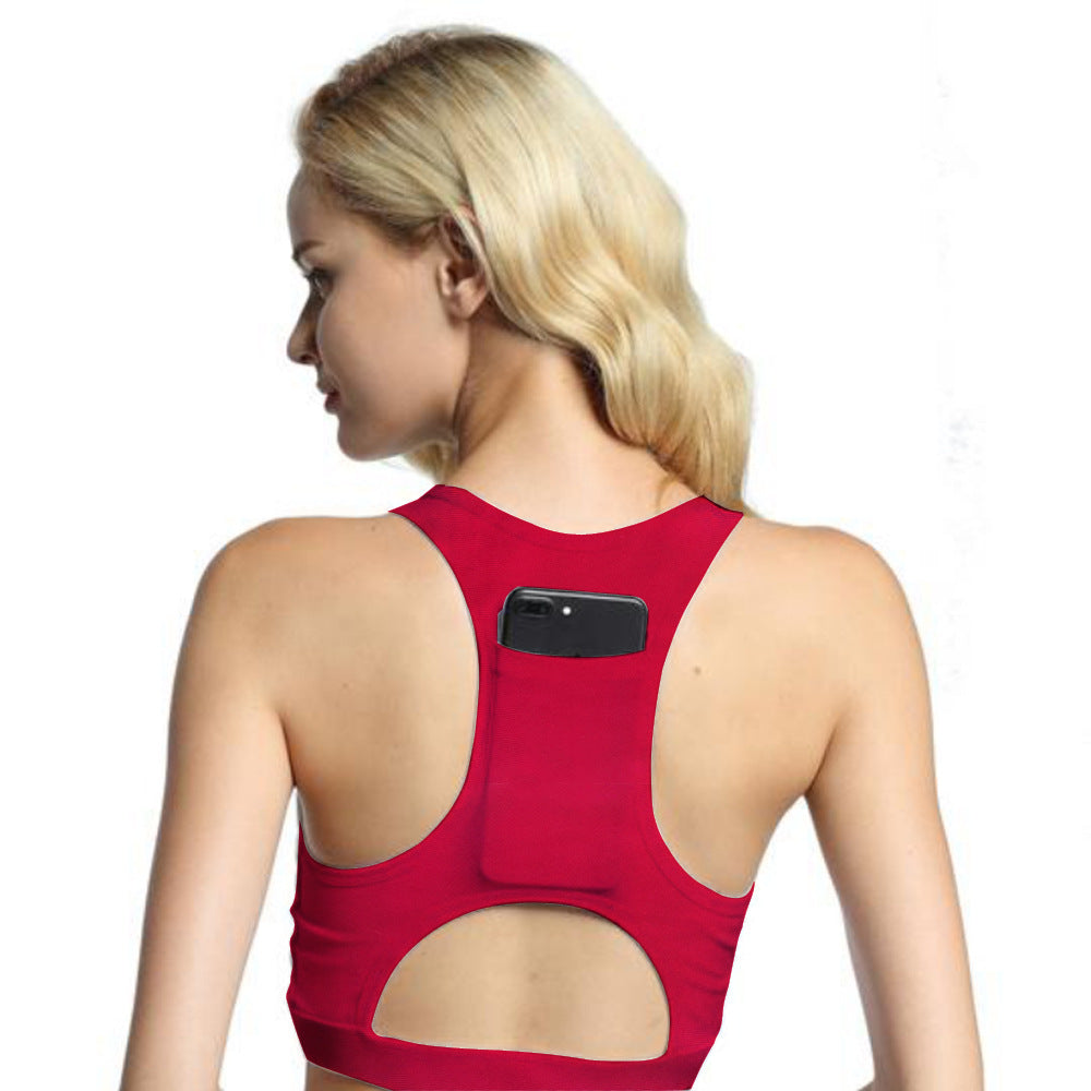 Shockproof sports bra - Amazhona 