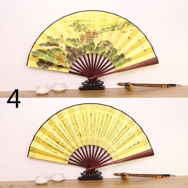 Bamboo craft fan - Amazhona 