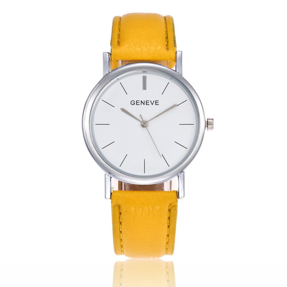 Women's belt quartz watch - Amazhona 