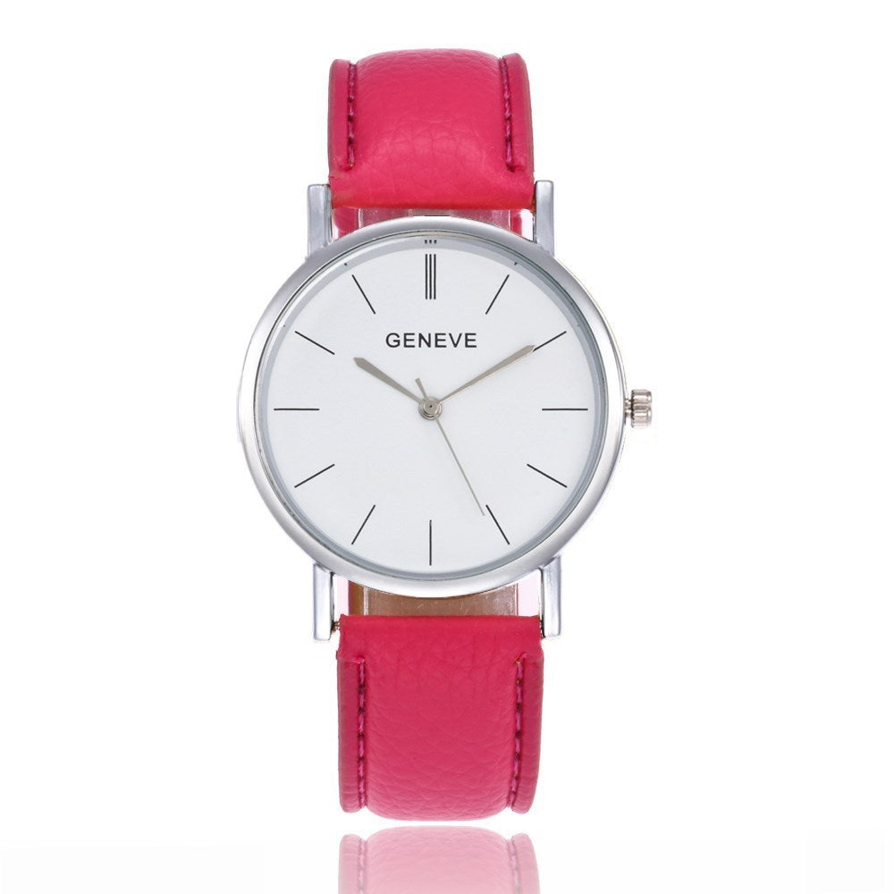 Women's belt quartz watch - Amazhona 