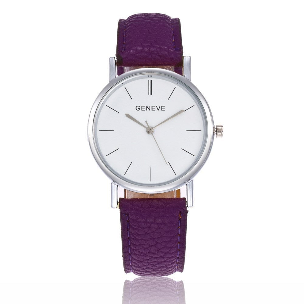 Women's belt quartz watch - Amazhona 