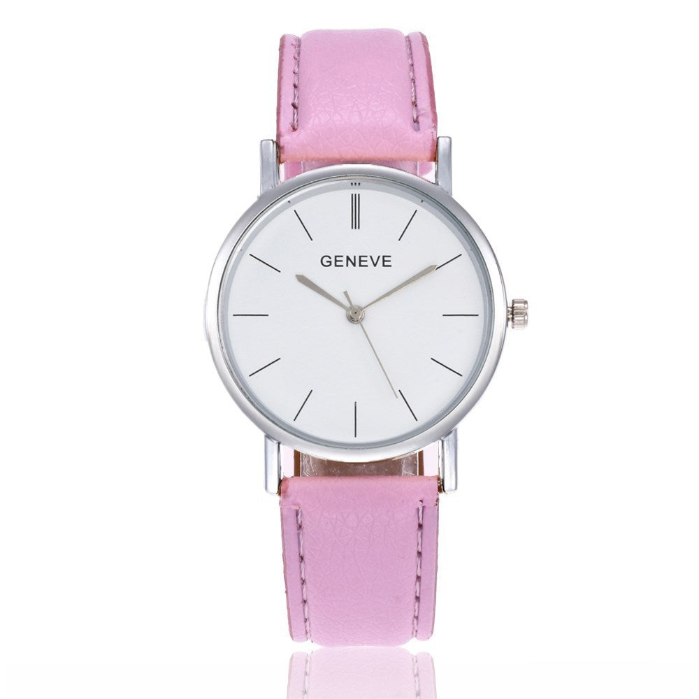 Women's belt quartz watch - Amazhona 