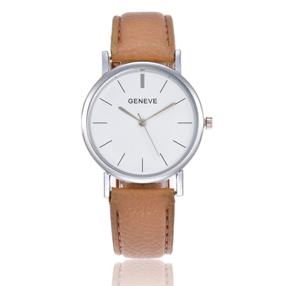 Women's belt quartz watch - Amazhona 