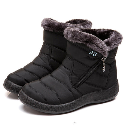 Waterproof boots warm XL snow boots - Amazhona 