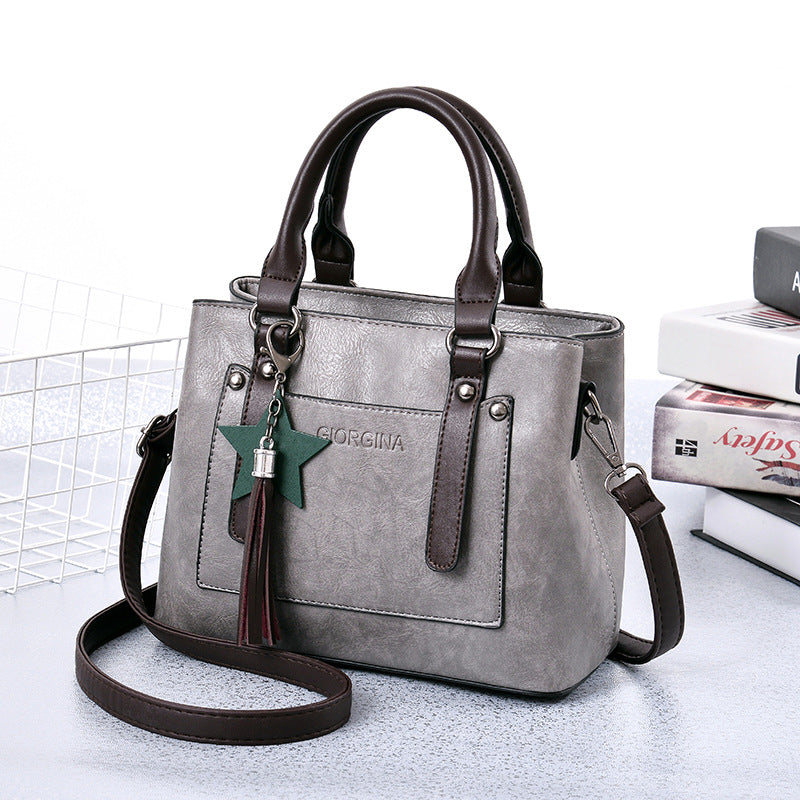 2021 Ladies Bags Handbag Shoulder Bag S Casual Elegant Simplicity Fashion Tide DJ1813 - Amazhona 