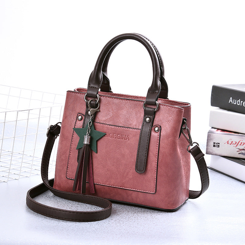 2021 Ladies Bags Handbag Shoulder Bag S Casual Elegant Simplicity Fashion Tide DJ1813 - Amazhona 