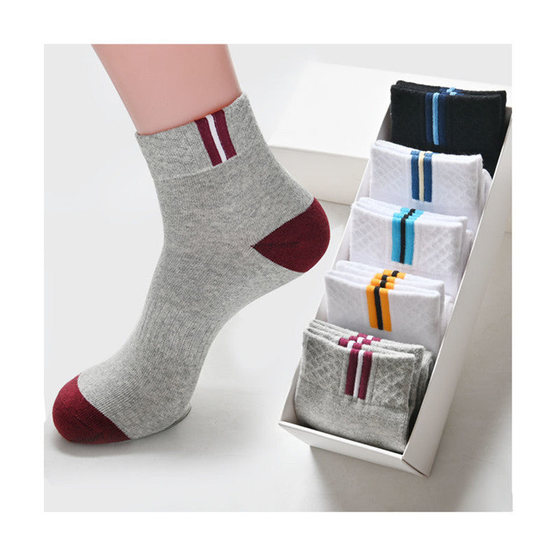 Men's In-tube Socks Trendy In-tube Socks Fashion Polyester Socks - Amazhona 