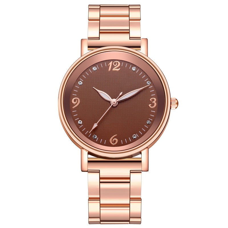 Stainless Steel Band Casual Fashion Quartz Watch - Amazhona 