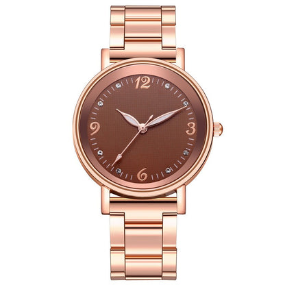 Stainless Steel Band Casual Fashion Quartz Watch - Amazhona 