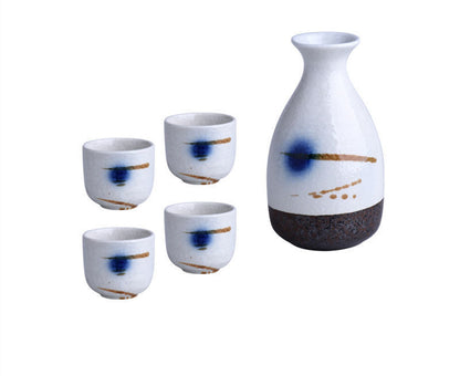 Pure Color Wine Gift Box Set Ceramic Gift - Amazhona 