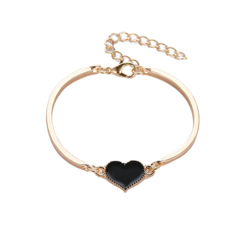 Fashion Love Jewelry Wholesale Retro Peach Heart Bracelet - Amazhona 