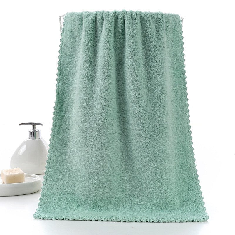 Coral Velvet Towel Absorbent Household