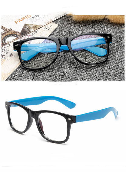 Retro Infinity Flat Light Anti Blue Glasses - Amazhona 