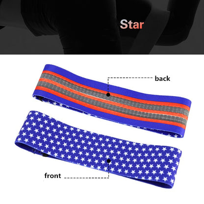 Anti-slip yoga camouflage color resistance band - Amazhona 