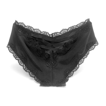 Ice silk lace panties - Amazhona 