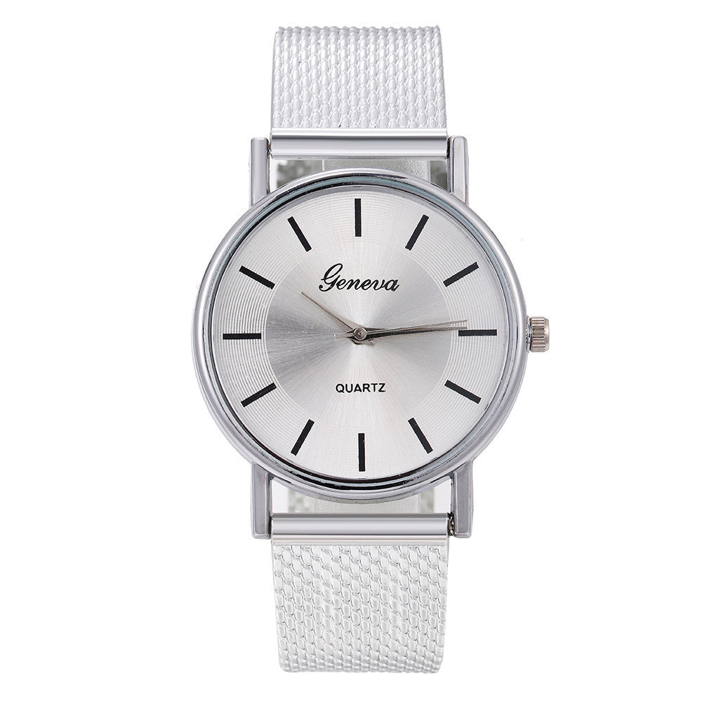 Fashion mesh strap watch - Amazhona 