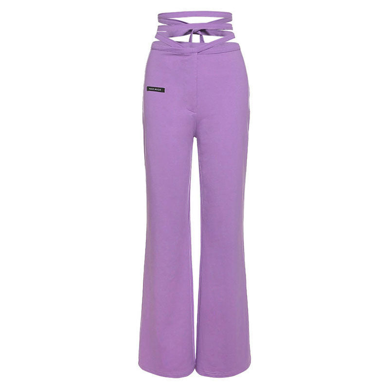 All-match fashion casual straight pants - Amazhona 