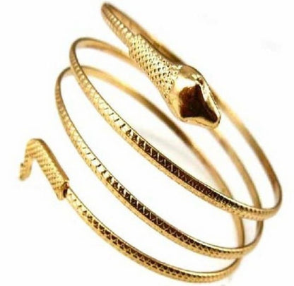 Metal Snake Shaped Bracelet Snake Bracelet - Amazhona 