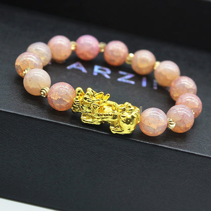 Gold-plated brave bracelets - Amazhona 