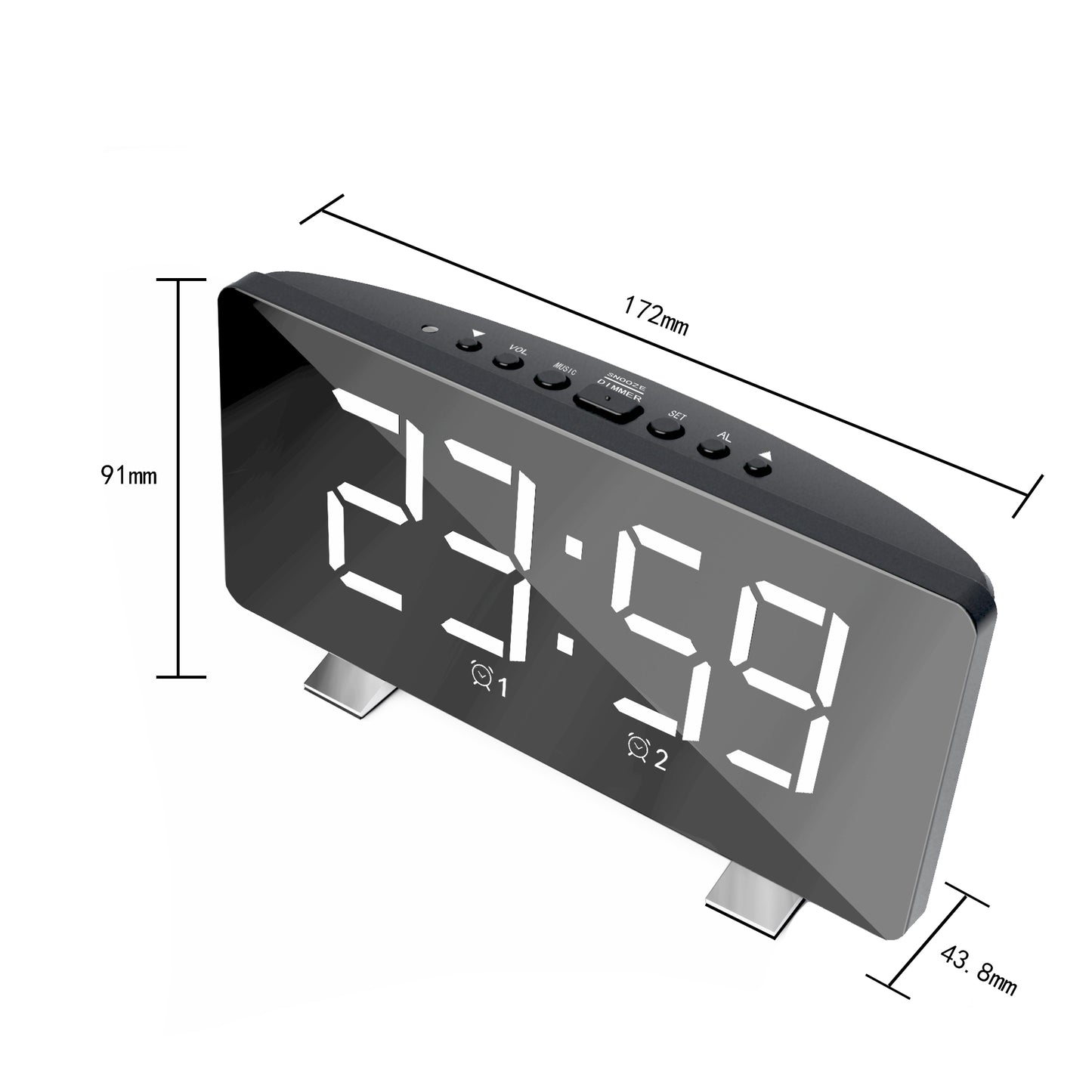 Radio alarm clock - Amazhona 