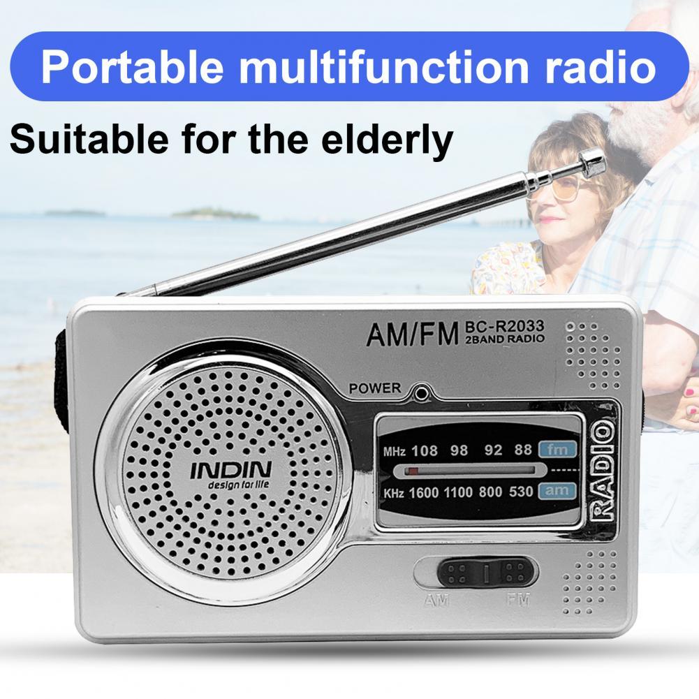 Portable Two Band Radio FM Stereo Semiconductor - Amazhona 