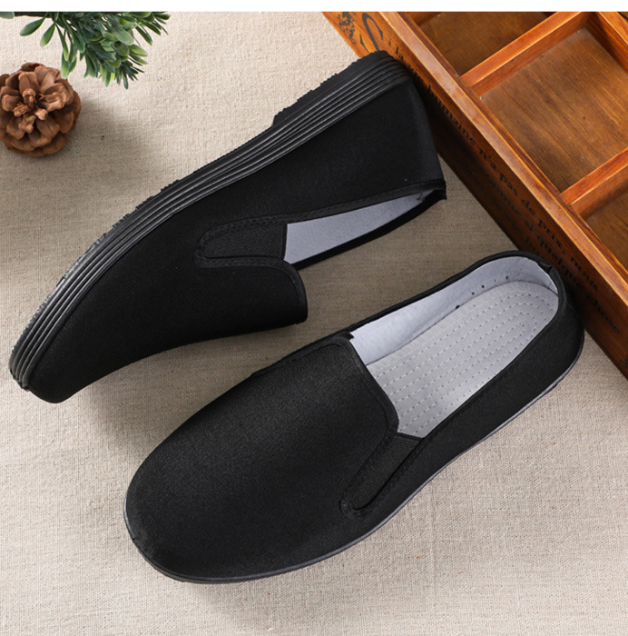 Cloth Shoes With Velvet And Thick Two Cotton Shoes For Men Injection Molding - Amazhona 