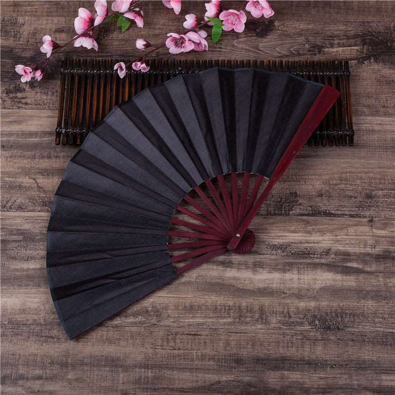 Double-sided silk fan - Amazhona 