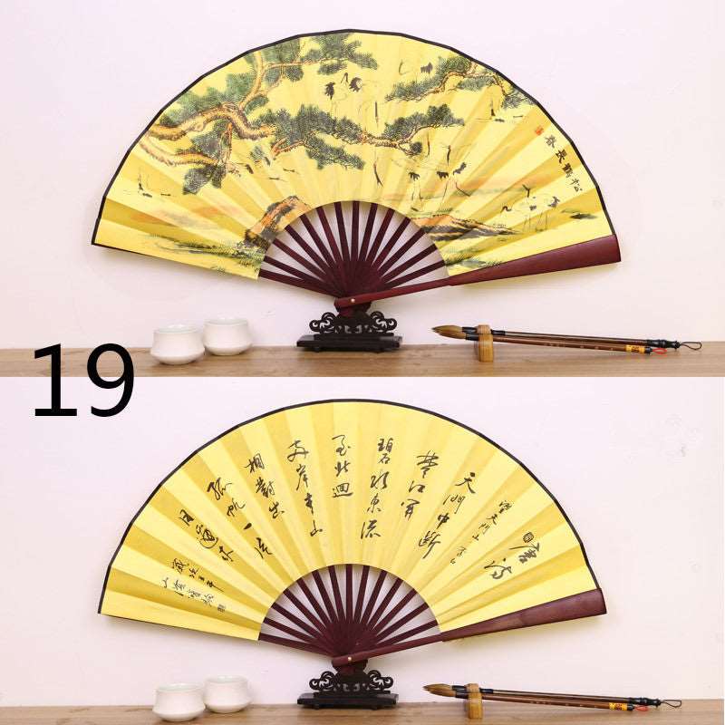 Bamboo craft fan - Amazhona 