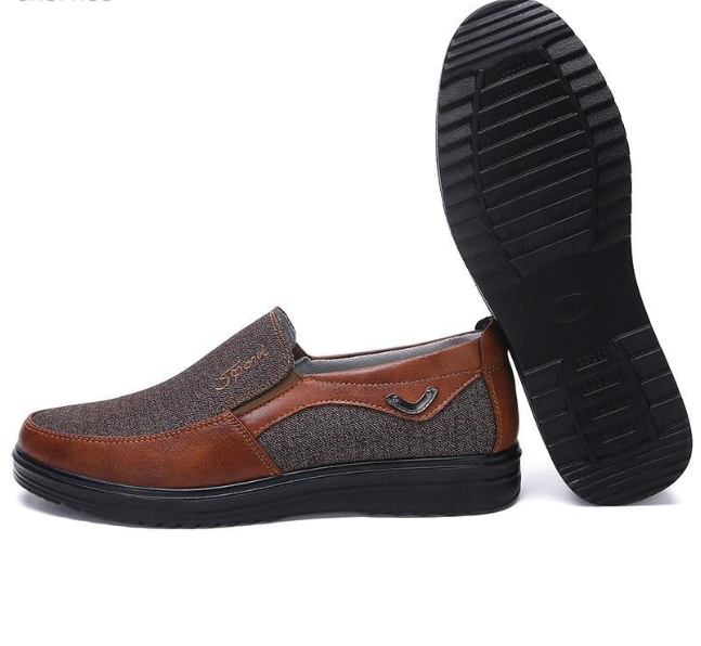 Business Casual Soft-soled Feet Flat-soled Men's Shoes - Amazhona 