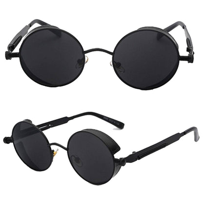 Austin Powers Vintage Round Metal Frame Sunglasses - Amazhona 