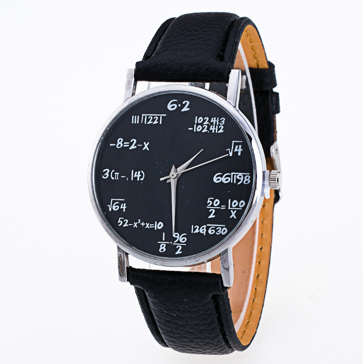 Quartz Watch Men's Leather Strap Korean Women's Student Couple Watch - Amazhona 