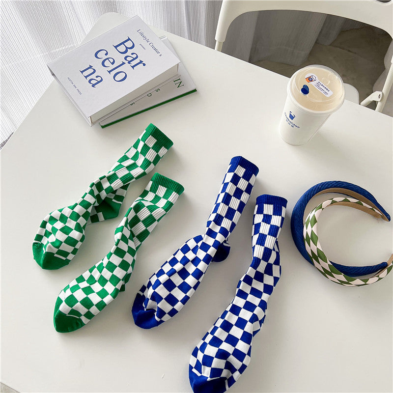 Fashion Letters Socks Women's Mid-calf Length Sock - Amazhona 