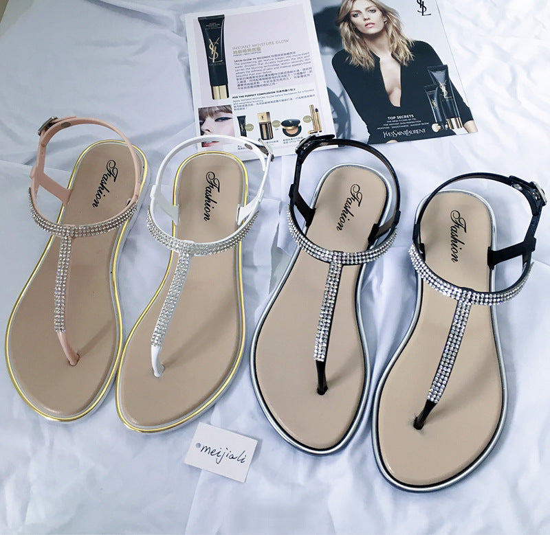 Korean version of flip flops sandals - Amazhona 