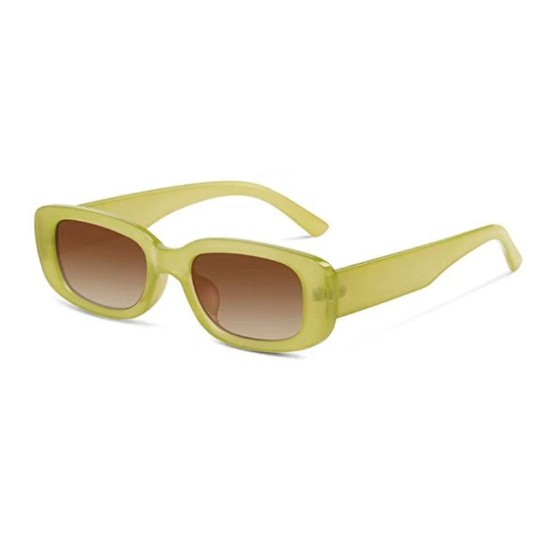 Men And Women Fashion Retro Small Frame Sunglasses - Amazhona 