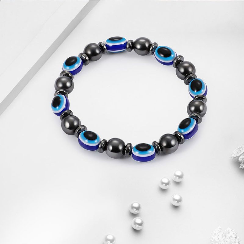 Magnet Hematite Eye Bracelet - Amazhona 