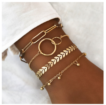 Simiya style multilayer chain bracelet - Amazhona 