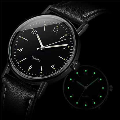 Luminous watch quartz wristwatch - Amazhona 