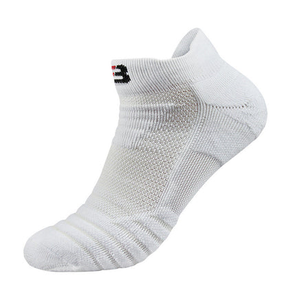 Elite Basketball Socks Men's Short Thick Towel Bottom - Amazhona 