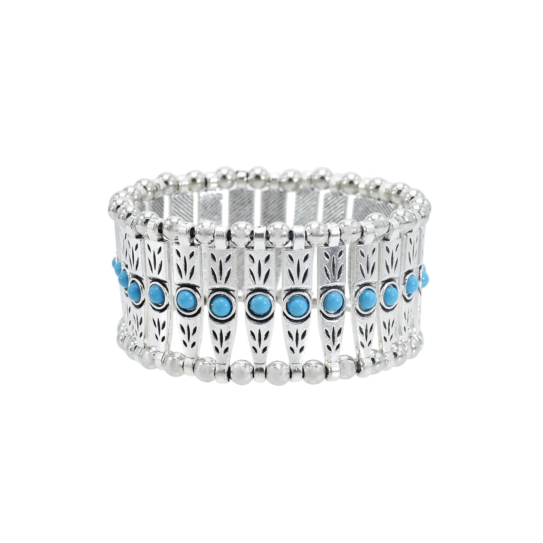 European And American Fashion Turquoise Bracelet - Amazhona 