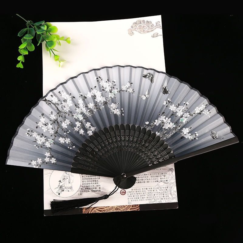 Ancient Style Folding Fan Dancing - Amazhona 