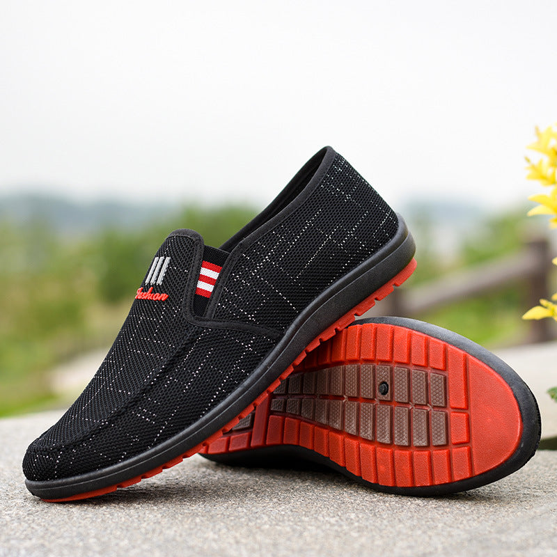 New Casual Canvas Shoes Old Beijing Canvas Shoes Breathable - Amazhona 