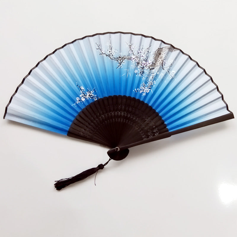 Bamboo Fracture Fan Head Qingyixiao Craft Gift - Amazhona 