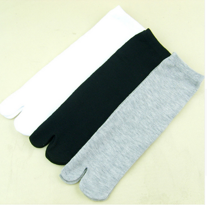 Japanese men's socks, women's socks, two toe socks, toe socks, wooden socks - Amazhona 