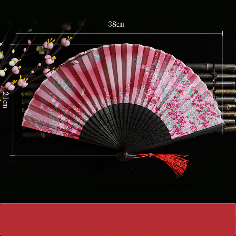 Home Fashion Japanese Print Folding Fan - Amazhona 