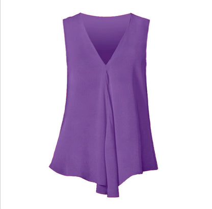 Women's loose sleeveless vest - Amazhona 