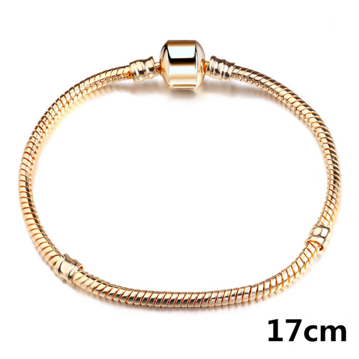 Snake chain pure copper bracelet - Amazhona 