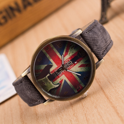 UK Flag Wrist Watch - Amazhona 