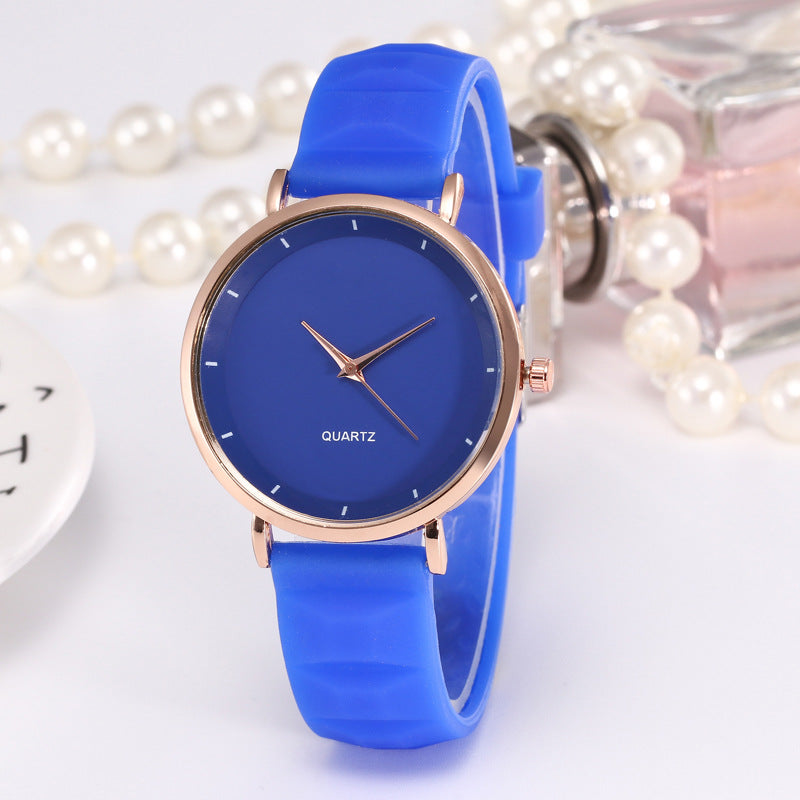 Men's And Women's Jelly Casual Silicone Watches - Amazhona 